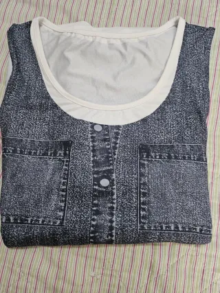 Vestido vaquero con botones