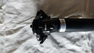 Tija MTB Marin USA 30.9mm color negro. Nueva.