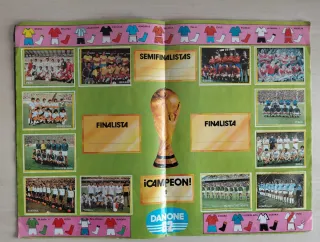 Album Cromos Danone Mundial 82 Completo