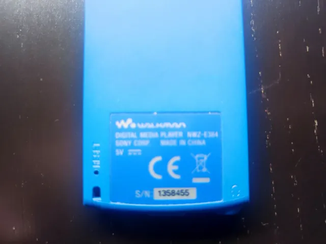 Reproductor MP3 Sony NWZ-E384 Azul