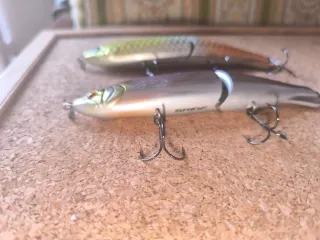 Lote 5 Señuelos Swimbaits Flt Zilva Garison jackal