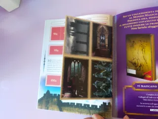 Álbum "El Castillo de Hogwarts" de Harry Potter.