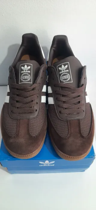 Zapatillas Adidas Samba Marrones Talla 44
