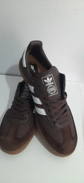 Zapatillas Adidas Samba Marrones Talla 44