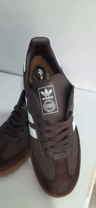 Zapatillas Adidas Samba Marrones Talla 44