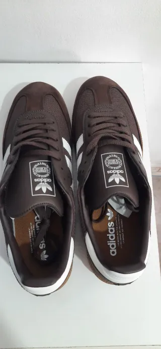 Zapatillas Adidas Samba Marrones Talla 44