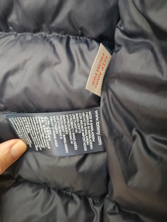 Plumífero niño Tommy Hilfiger Talla 10