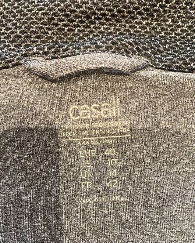 Chaqueta deportiva gris Casall