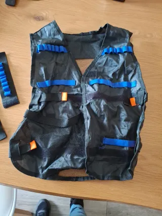 Chaleco Táctico Pistola Nerf