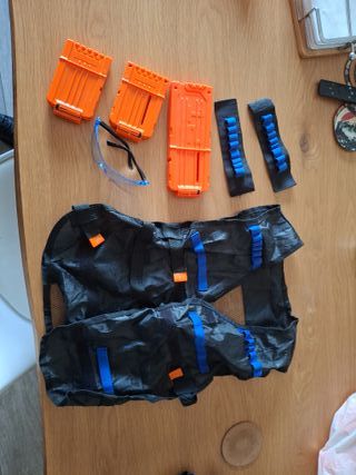 Chaleco Táctico Pistola Nerf