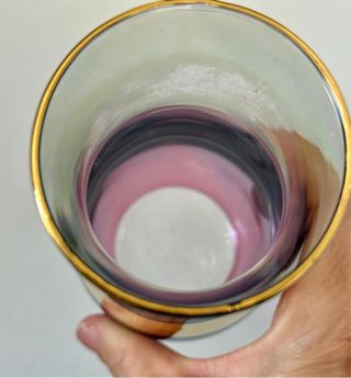 Vaso cristallo antico e portagioie