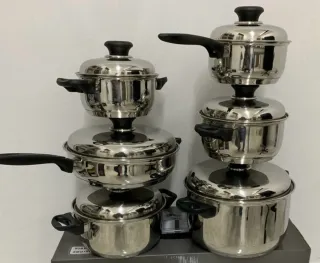 Batteria pentole AMC 12 pezzi