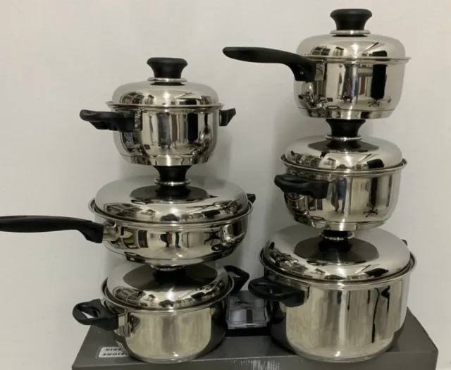 Batteria pentole AMC 12 pezzi