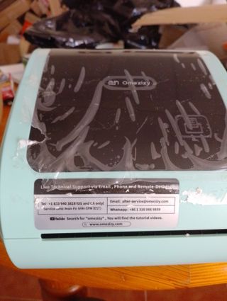 Impresora Térmica Omezizy Negra y Verde