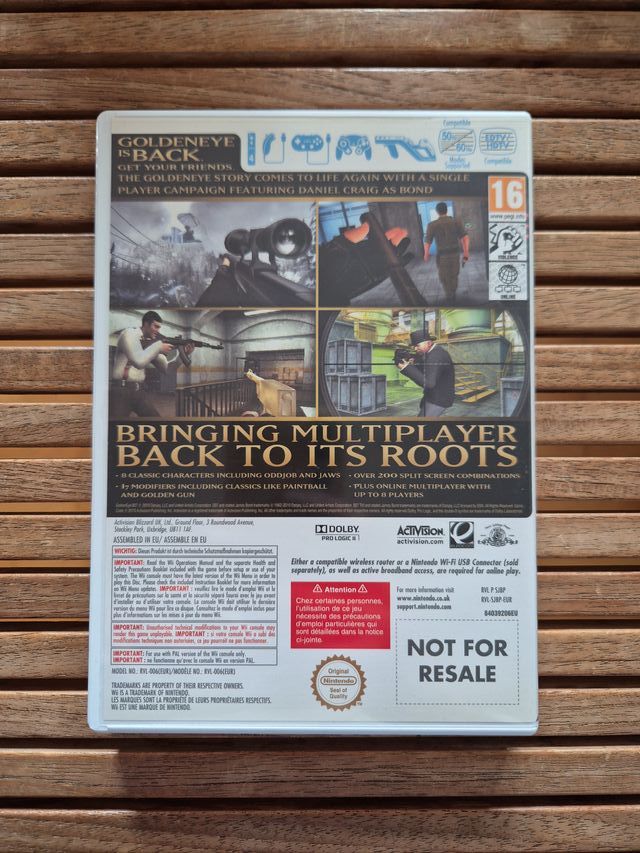 GoldenEye 007 + Mando Wii