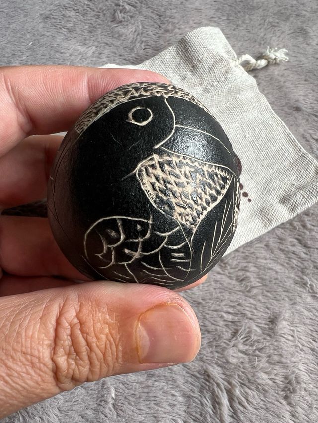 Maraca sonaja huevo Tucán