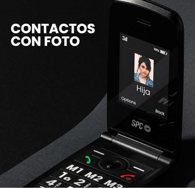 TELÉFONO MÓVIL TAPA PARA MAYORES SPC TITÁN 2 4G