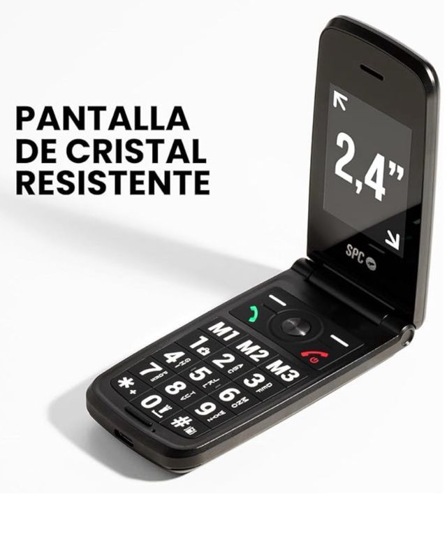 TELÉFONO MÓVIL TAPA PARA MAYORES SPC TITÁN 2 4G