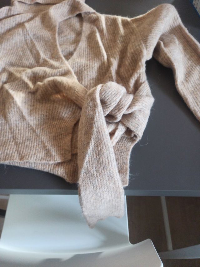 Maglione Motivi Beige/Marrone Taglia Unica