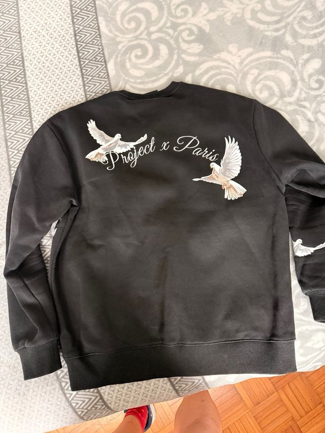 Sudadera Project x Paris Negra Talla S