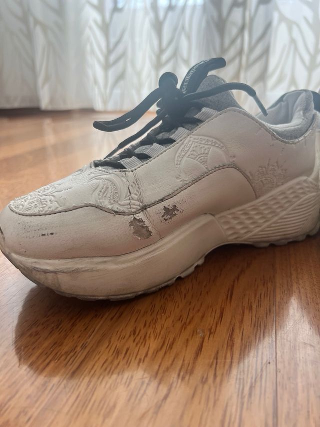 Scarpe Desigual bianche donna num. 37