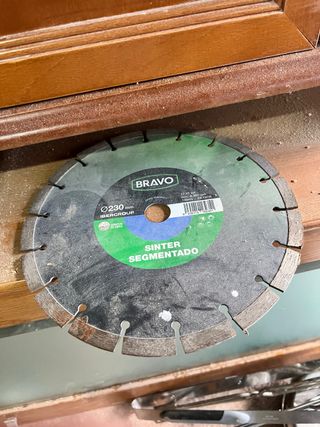 Disco de corte Bravo 230mm Sinter Segmentado