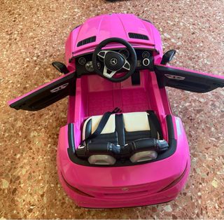 Coche eléctrico Mercedes Benz Rosa