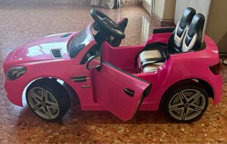 Coche eléctrico Mercedes Benz Rosa