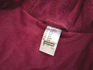 Abrigo Quechua Decathlon Morado/Rojo