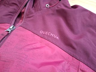 Abrigo Quechua Decathlon Morado/Rojo