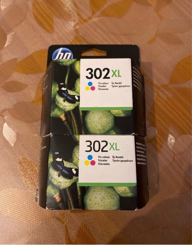 2 Cartuchos HP 302XL Tricolor