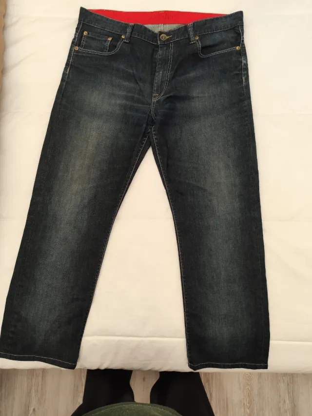 Pantalones vaqueros azules