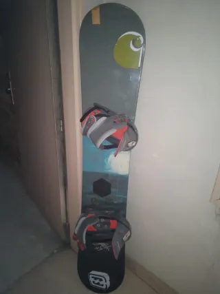 Tabla Snowboard Burton con Fijaciones