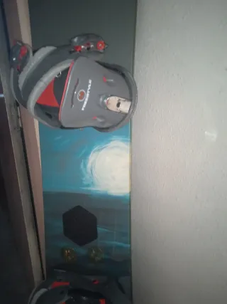 Tabla Snowboard Burton con Fijaciones