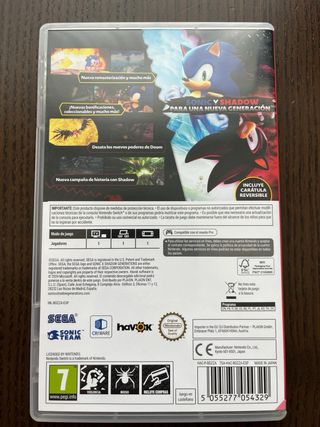 Sonic Generations Nintendo Switch Day One Edition