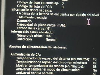 MacBook Pro 16'' i7 512GB SSD 16GB. Bateria nueva