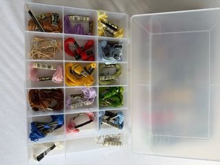 Caja Hilos Punto de Cruz Bordar