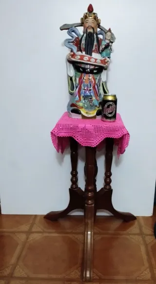 Figura China Dios de la Fortuna 49 CT  Colección