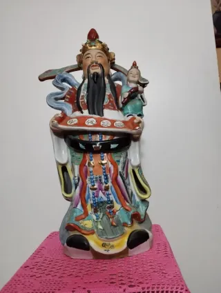 Figura China Dios de la Fortuna 49 CT  Colección