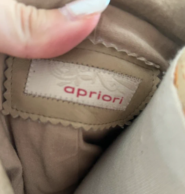 Abrigo de piel mujer beige