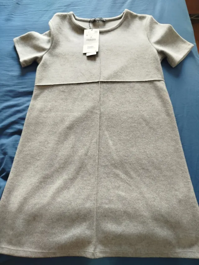 Vestido gris talla M