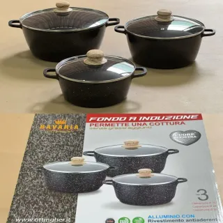 Set 3 Casseruole Bavaria