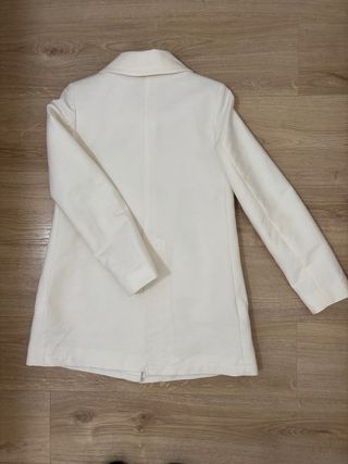 Chaqueta Mango blanco roto