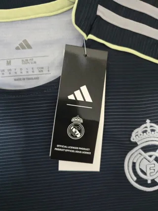 Camiseta Real Madrid 25/26 Adidas Negra