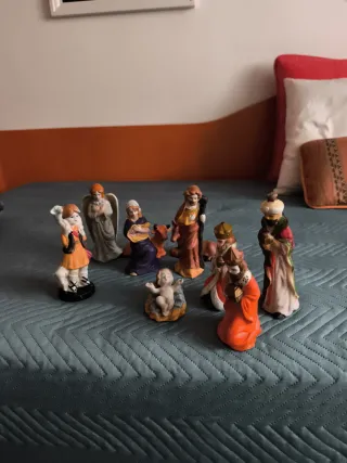 10 Figuras Nacimiento Belén 