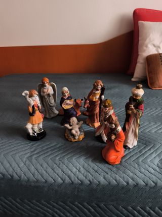 10 Figuras Nacimiento Belén 