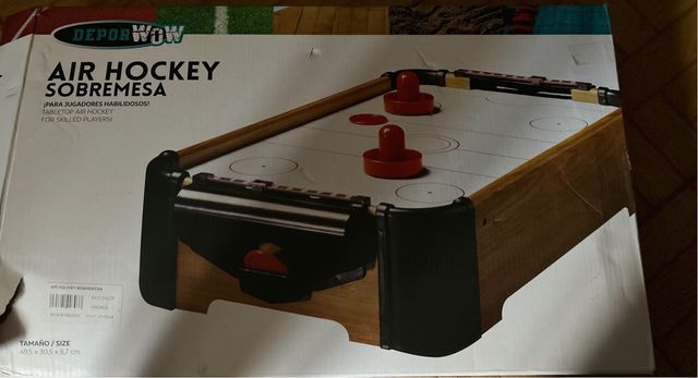 Air Hockey Sobremesa Depor Wow excelente estado