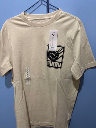 Camiseta Puma Beige Talla M