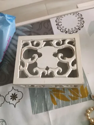 Joyero Tous Madera Blanco