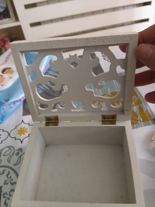 Joyero Tous Madera Blanco